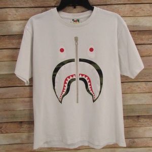 BAPE Shark Teeth Tee L